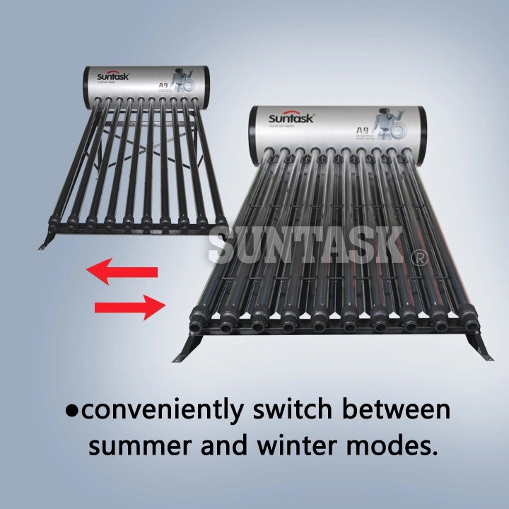 Solar Kemark Certified Heat Pipe Compact Pressurized Solar Water Heater