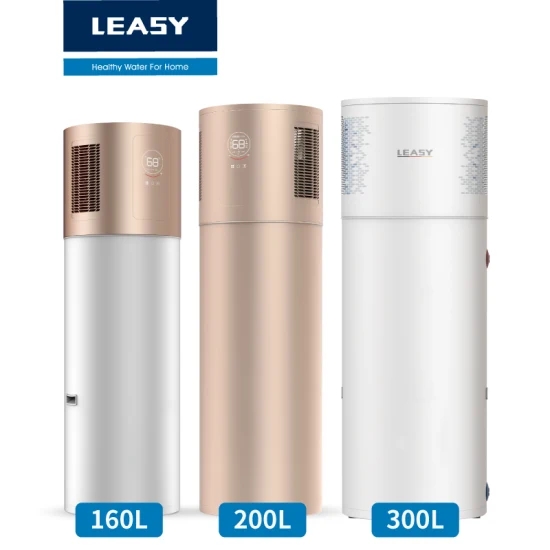 Leasy R134A универсальный интегрированный водонагреватель с тепловым насосом типа «воздух-воздух» и эмалированным резервуаром для воды на 200 л.