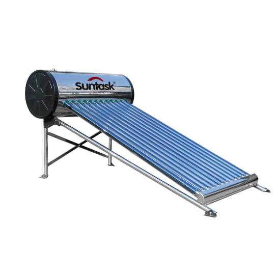 Suntask 2023 Новый быстроскладной солнечный водонагреватель низкого давления из нержавеющей стали Stx